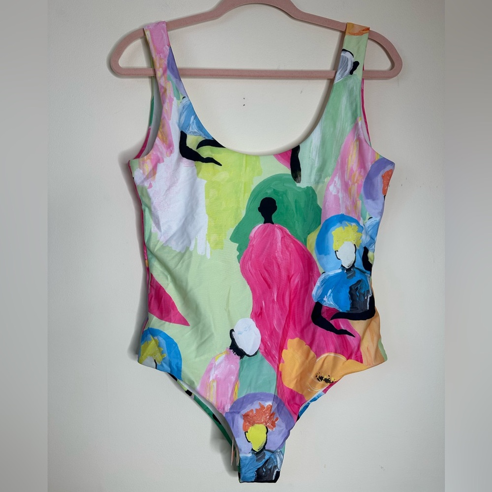 STINE GOYA Angela 1465 Print One-Piece Swimsuit NWT